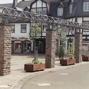 Marktplatz in Ulmen, Eifel