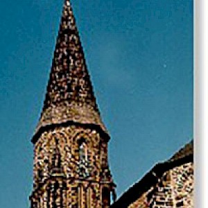 Sicherung des Kirchturms in Rübenach