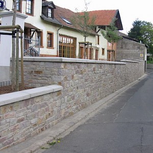 Zyklopenmauerwerk, Hochstetten, 2007/2008